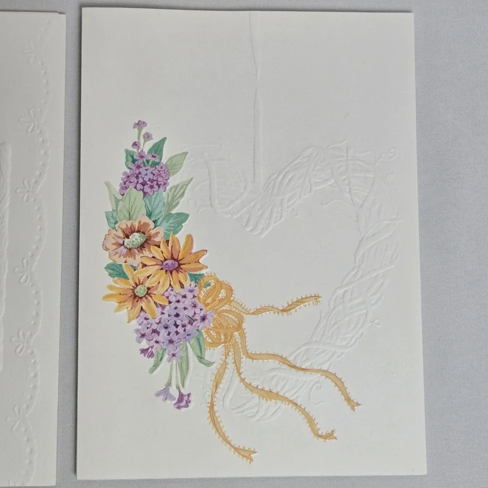Current‎ Inc Lace Bookmark & 6 Embossed Note Cards & Envelopes, 3 Designs, 62248